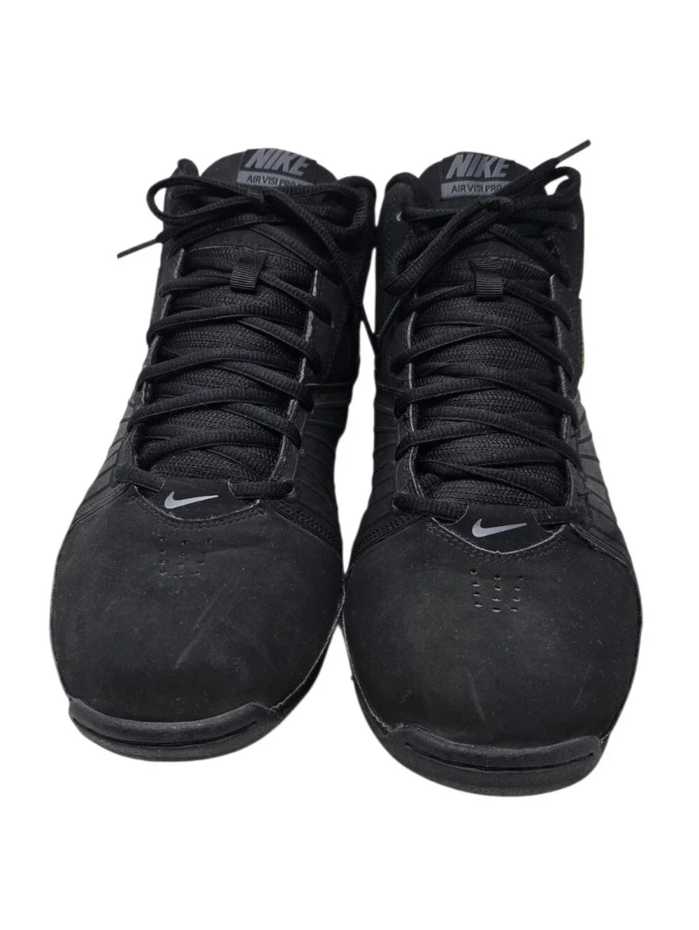 Nike Air Visi Pro 2 Mid Top Basketball Sneaker Black Men's Size 9